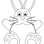 Printable Easter Bunny Easter Bunny Templates Printable