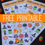 Printable Halloween Bingo Game Halloween Bingo