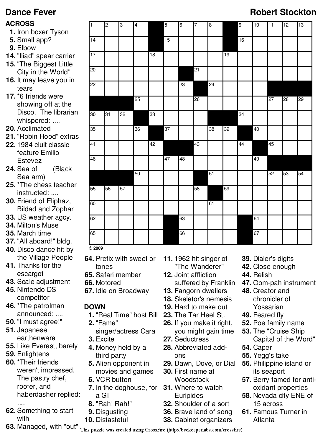 Printable Nursing Crossword Puzzles Printable Crossword 