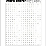 Science Word Search Monster Word Search