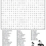 Spanish Word Search 5 FREE From PrintableSpanish