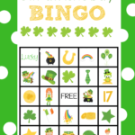 St Patrick S Day Bingo Game St Patrick Day Activities