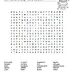 St Patrick S Day Word Search Free Printable