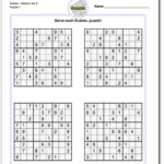 Sudoku Printable Medium 6 Per Pageaaron Woodyear Issuu