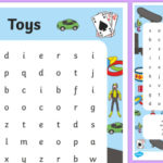 Toy Word Search Teacher Made