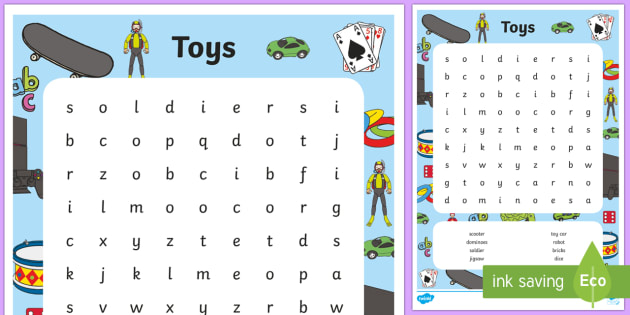 free printable word searches ks1