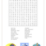 Travel And Transport Word Search Worksheet Free ESL