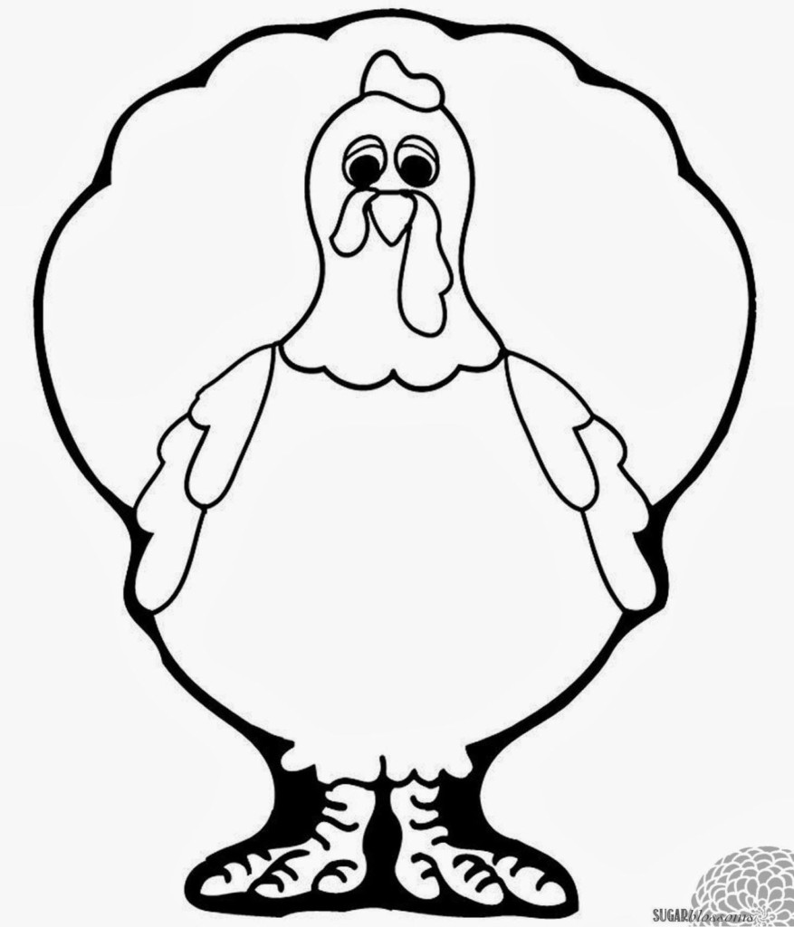 Turkey Disguise Template Turkey Template Printable