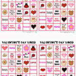 Valentine S Day Bingo Printable Valentine Bingo