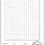 Weather 2nd Grade Word Search Free School Printables