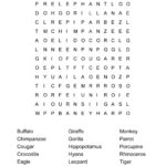 Word Search For Kids Activity Shelter