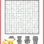 Words Up Pokemon Word Search