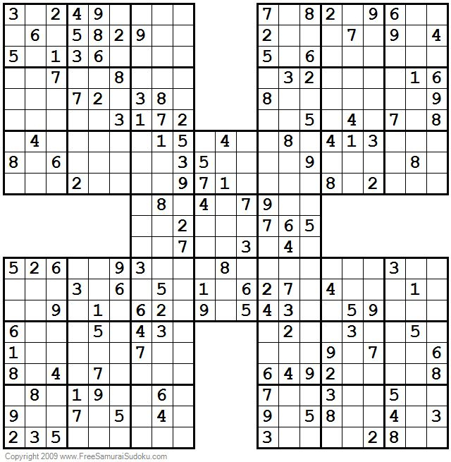 1001 Moderate Samurai Sudoku Puzzles In 2020 kola
