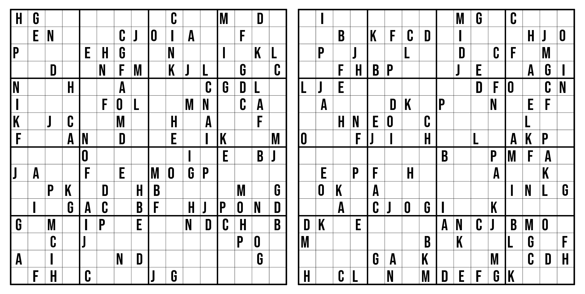 4 Best 16 Sudoku Printable Printablee