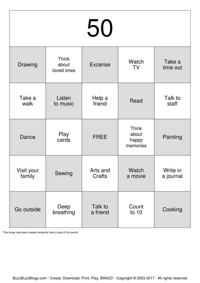 50 Bingo Cards To Download Print And Customize 