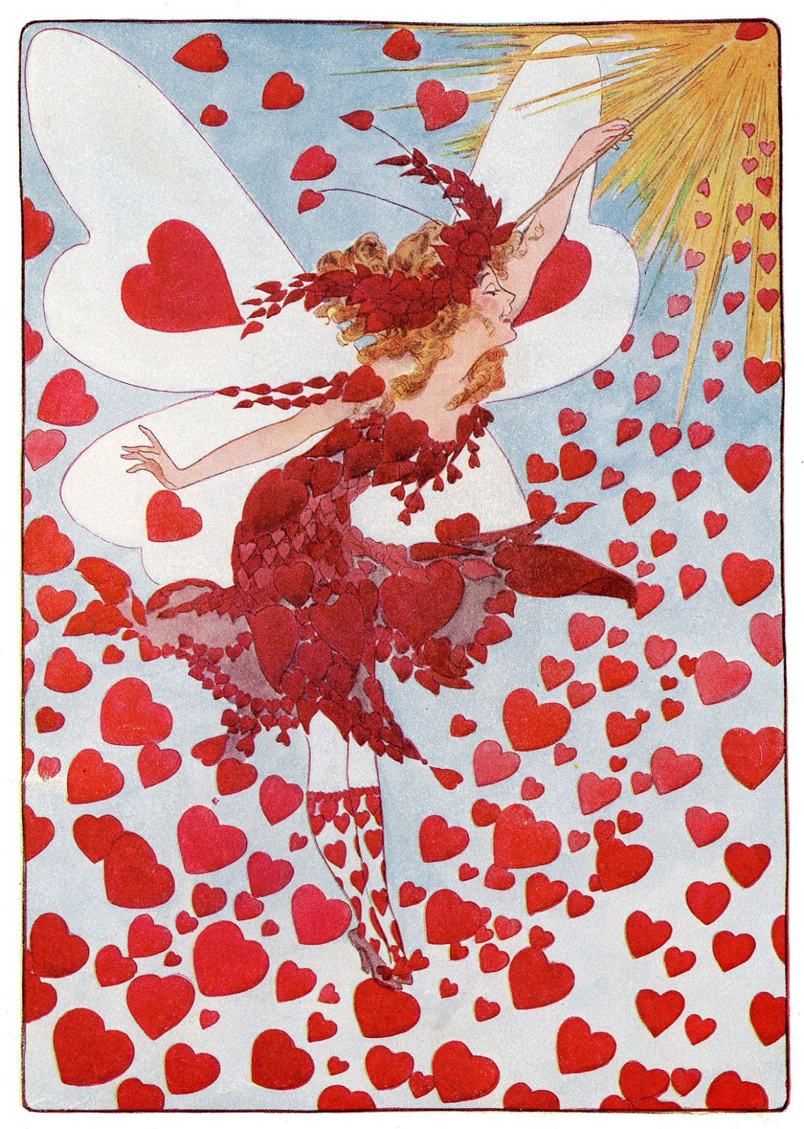 8 Vintage Valentine Fairy Images The Graphics Fairy