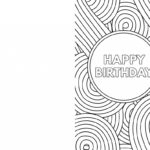 Black And White Birthday Cards Printable Printable Card Free