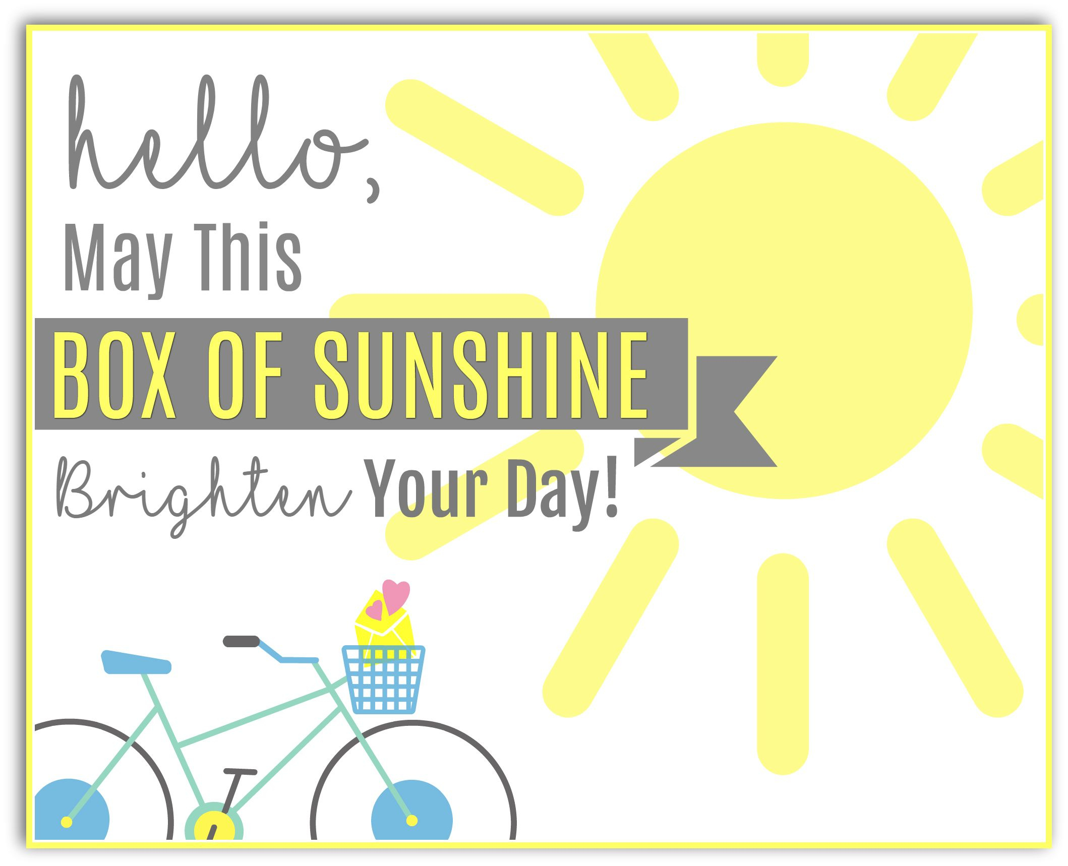 Brighten Someone s Day With This DIY Box Of Sunshine 