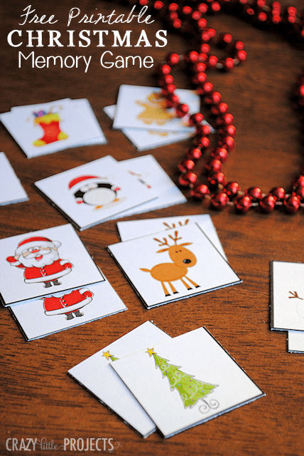 Christmas Memory Game Homeschool Printables For Free