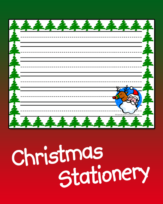 Christmas Stationery Free Online Games At PrimaryGames