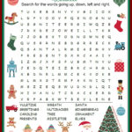Christmas Word Search Printable Woman Of Many Roles