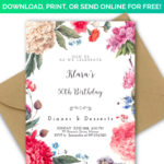 Create Your Own Birthday Invitation In Minutes Download