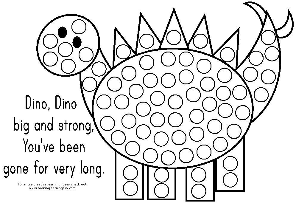 Do A Dot Marker Activity Pages Dot Marker Activities Do 