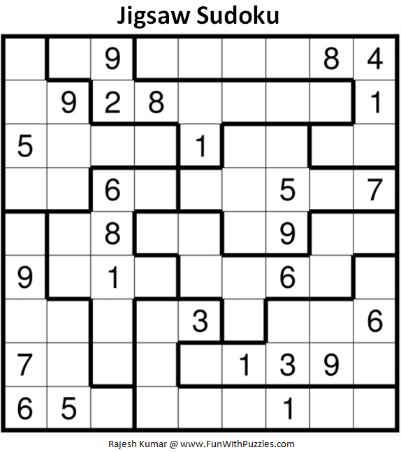 Dynamite Jigsaw Sudoku Printable Jimmy Website