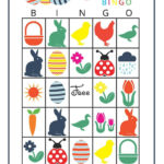 Easter Bingo Printable Easter Games