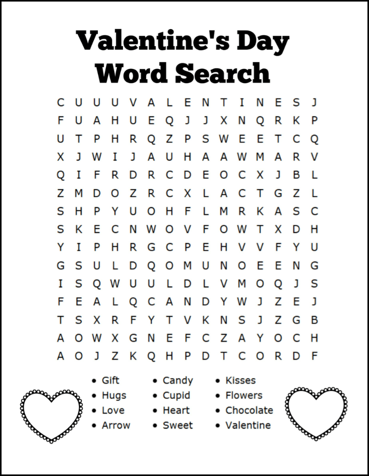 Easy Word Search For Kids Best Coloring Pages For Kids