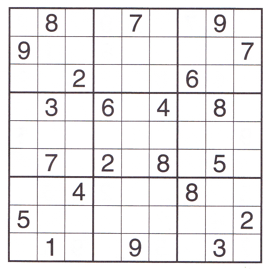 Expert Sudoku Printable Printable Template Free