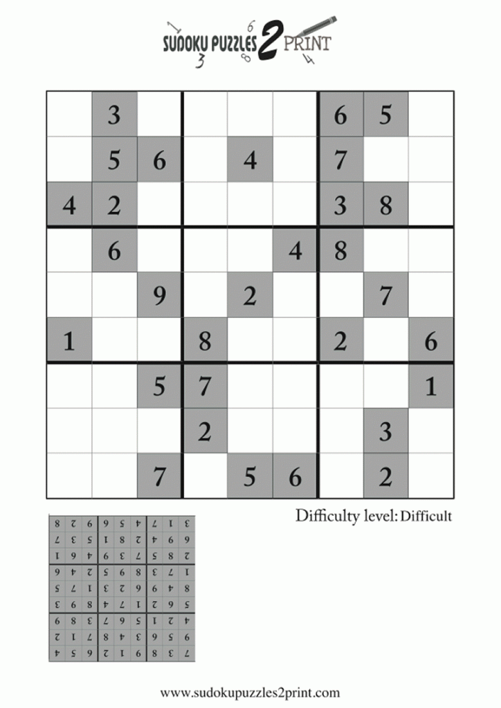 Featured Sudoku Puzzle To Print 3 Printable Advanced 