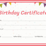 Free Birthday Gift Certificate Template In Adobe