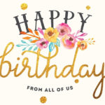 Free Happy Birthday From All Of Us ECard EMail Free