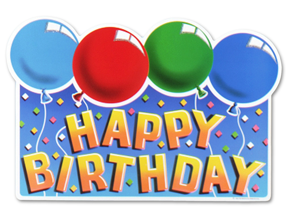 Free Happy Birthday Sign Download Free Clip Art Free 
