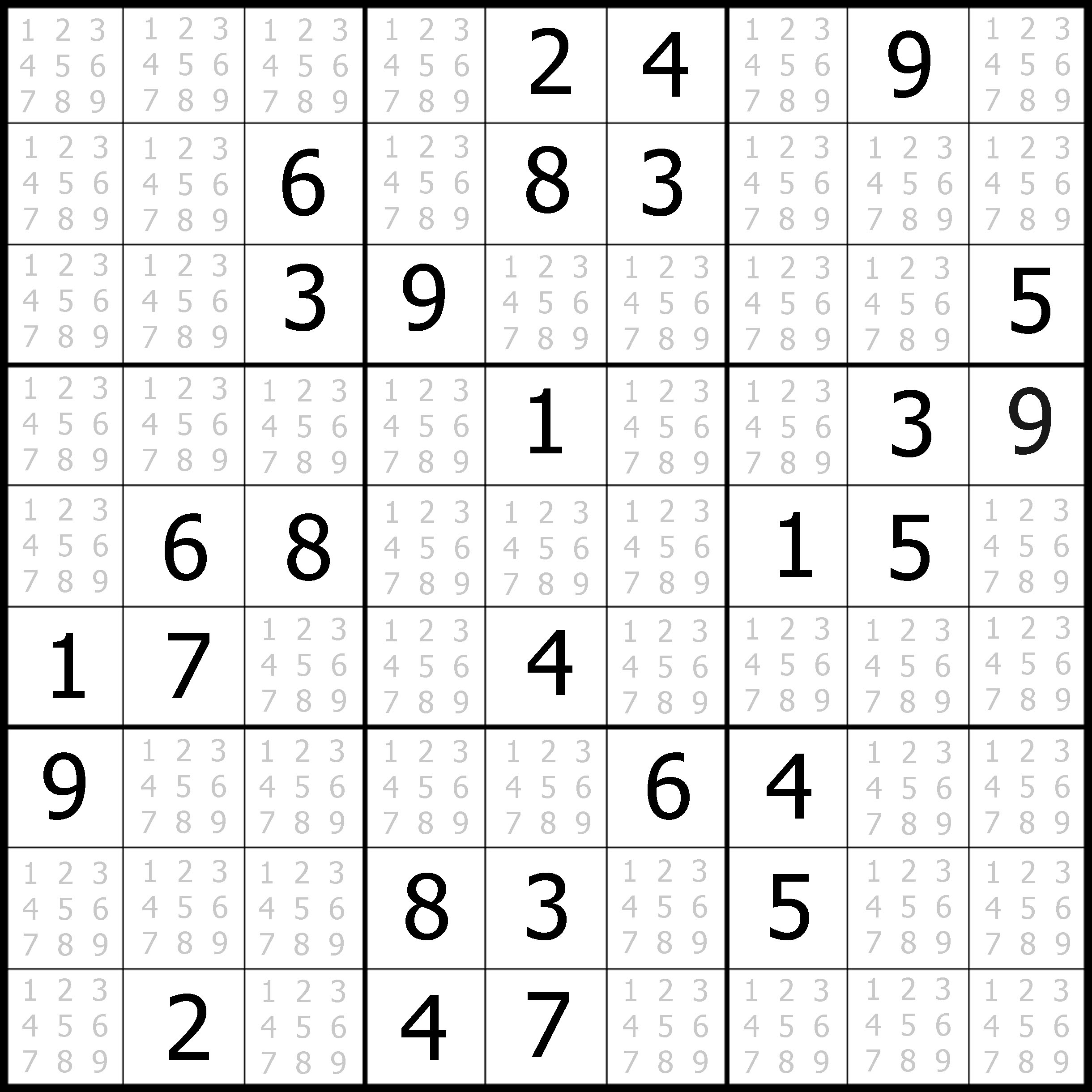 Free Medium Sudoku Puzzle 03 Sudoku Puzzler