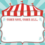 Free Printable Circus Birthday Invitations Template