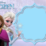 FREE Printable Frozen Anna And Elsa Invitation Templates