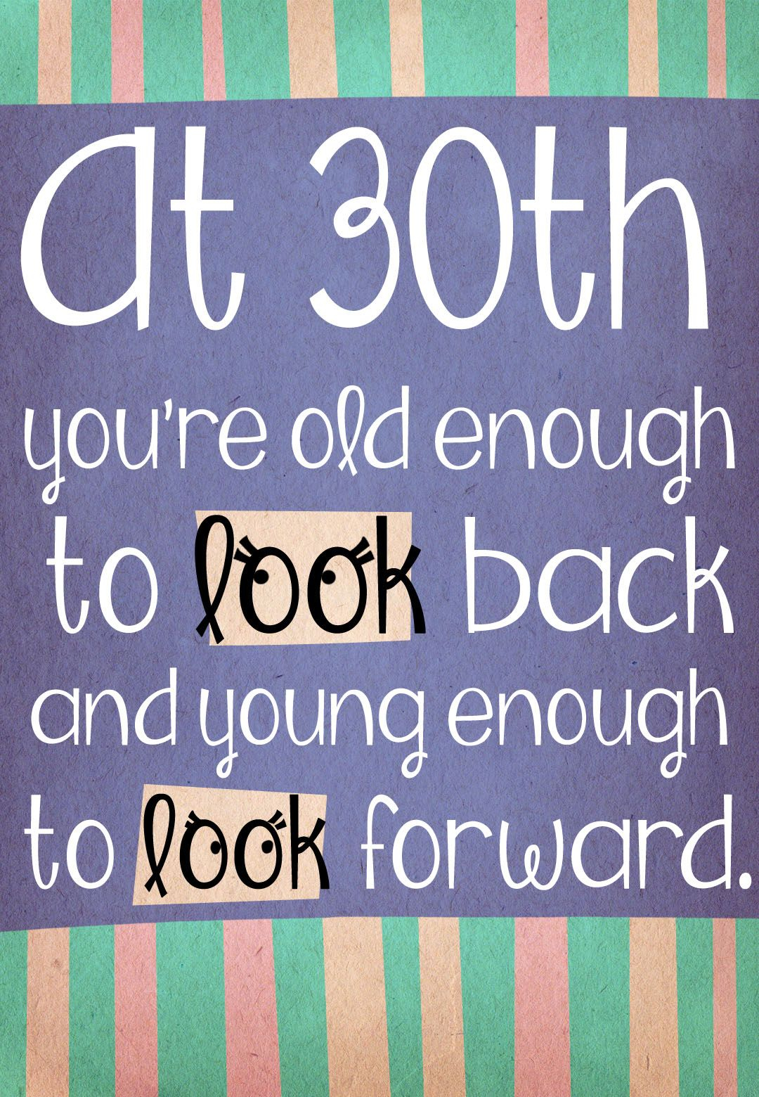 Free Printable Happy 30Th Greeting Card 30th Birthday 