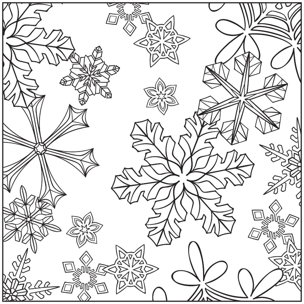 Free Printable Winter Coloring Pages That Are Candid 