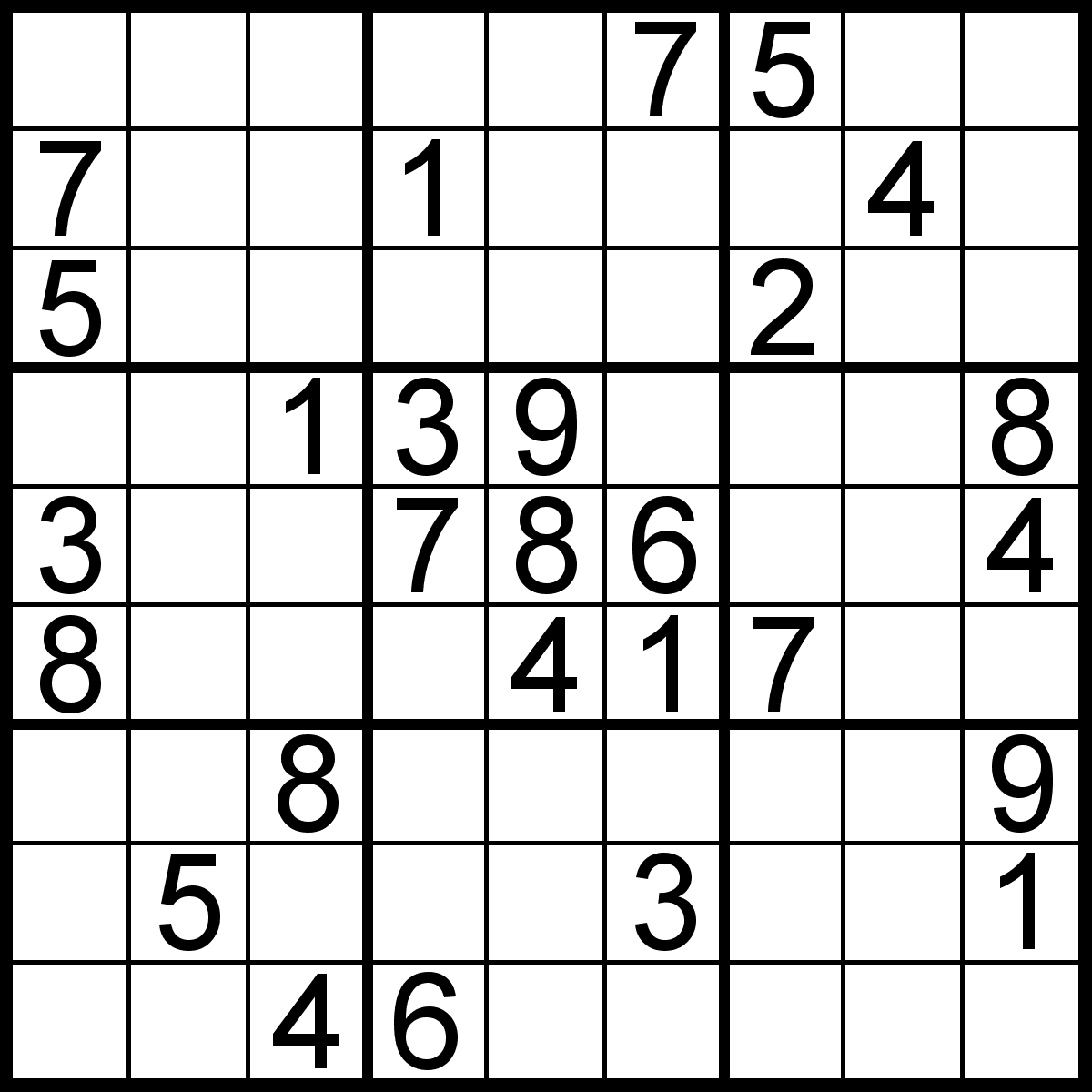 Free Sudoku For Your Local Publications Sudoku Of The Day