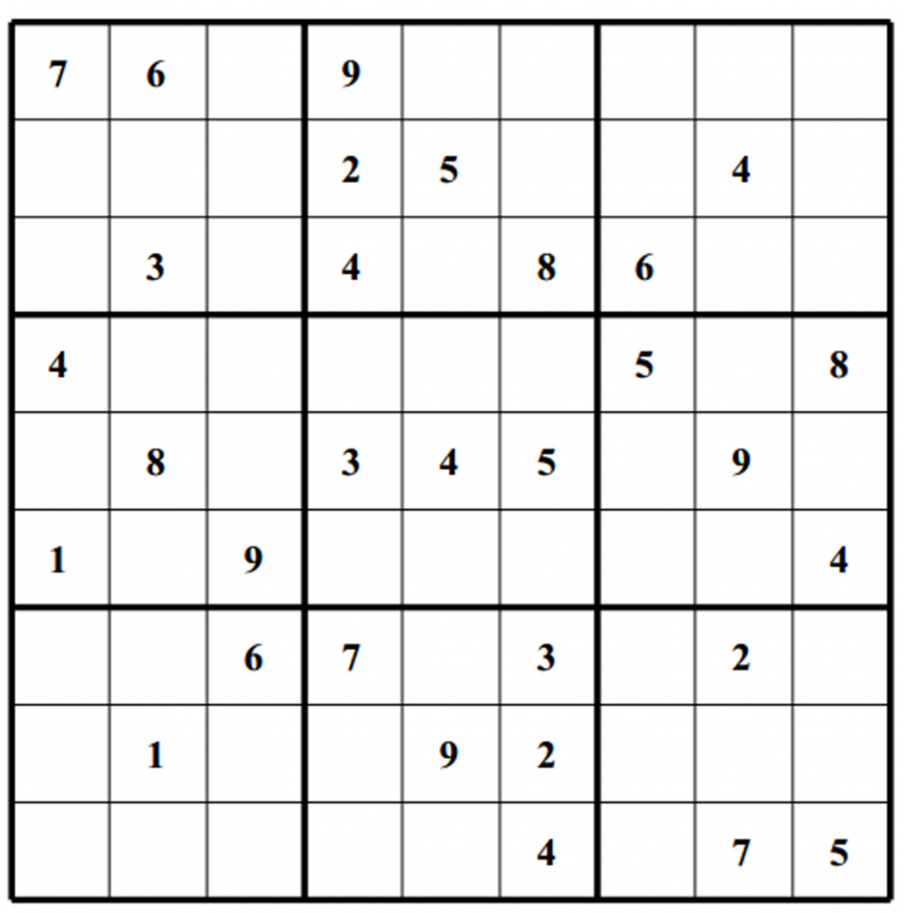 Free Sudoku Puzzles Enjoy Daily Free Sudoku Puzzles From 