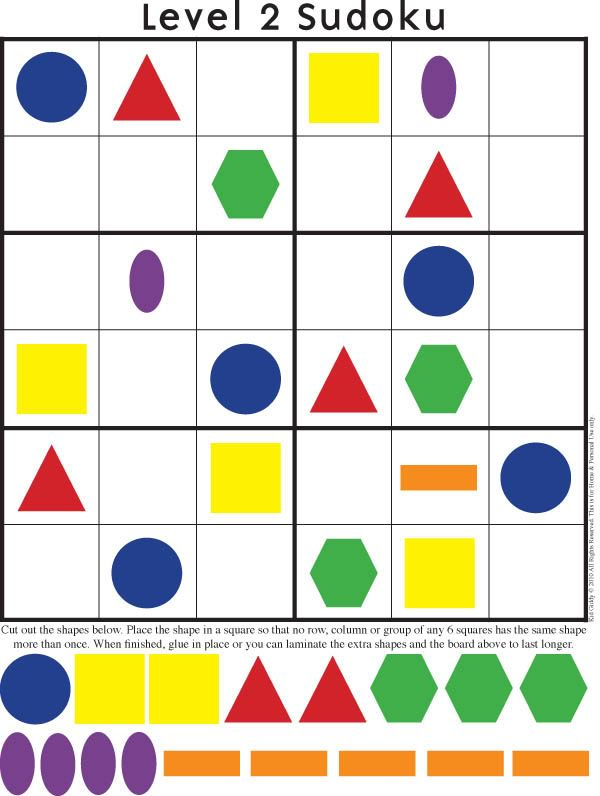 GEOM TRIC DIF CIL Sudokus Juegos De Matem ticas 