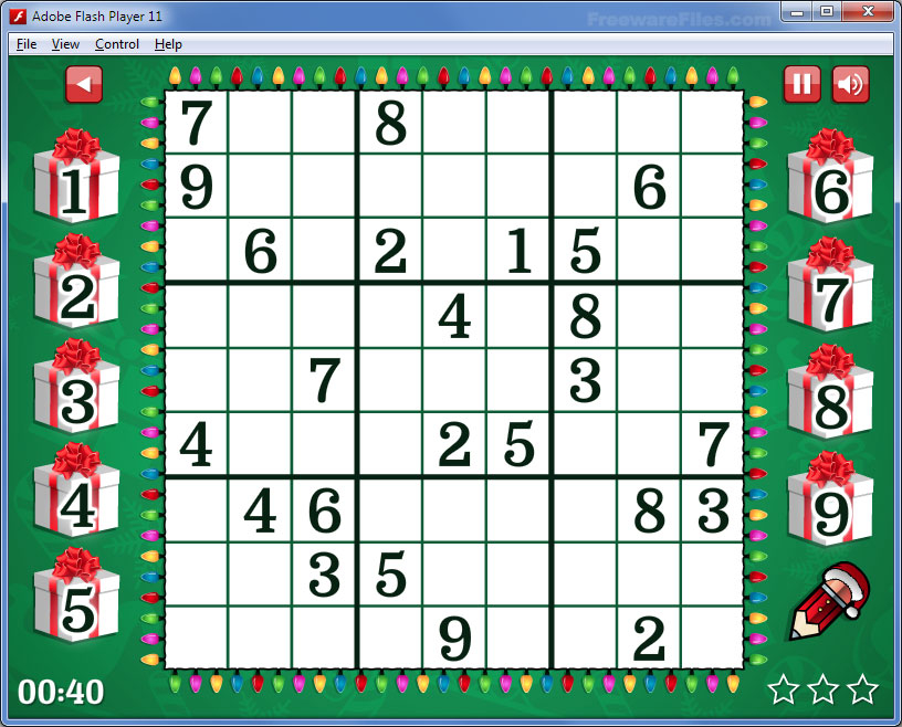 Hard Christmas Sudoku 1 0 Free Download FreewareFiles