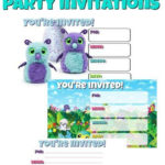 Hatchimals Invitations Free Printable Party Invitations