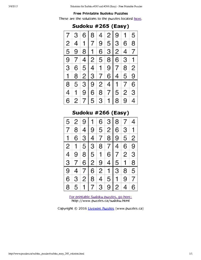 Livewire Printable Sudoku Sudoku Printable