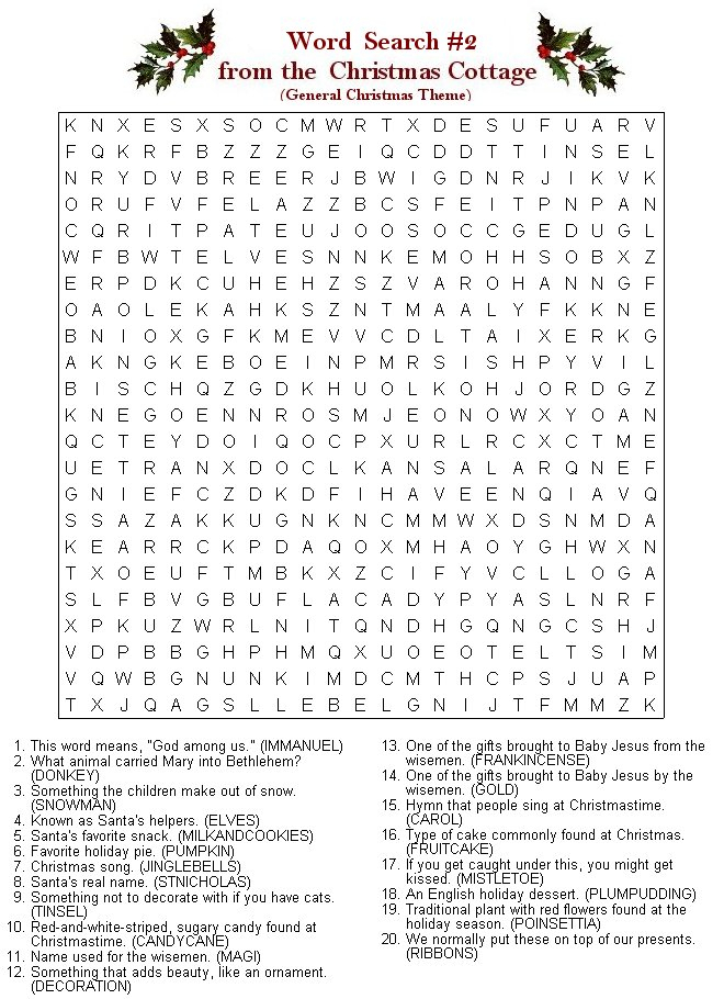 printable word search for 5th grade
