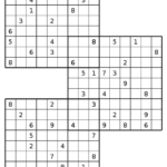 Multi Sudoku De Trois Sudoku Le Trio