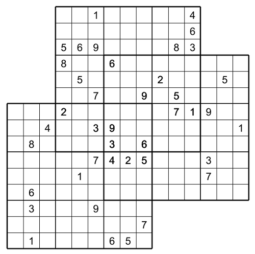 Multi Sudoku The Trio N 02