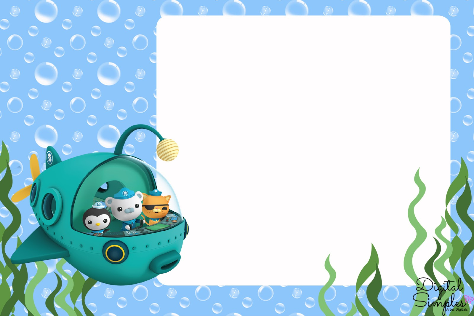 Octonauts Free Party Printables And Invitations Oh My 